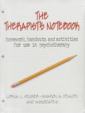 Imagen del vendedor de Therapist's Notebook : Homework, Handouts, and Activities for Use in Psychotherapy a la venta por GreatBookPrices