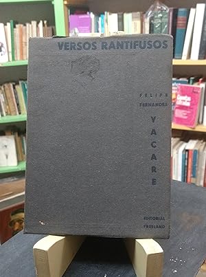 Imagen del vendedor de Versos Rantifusos. Edicin con estudio, notas y vocabulario de Enrique Ricardo del Valle de la Academia Portea del Lunfardo a la venta por Librera El Pez Volador