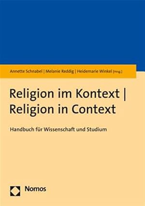 Imagen del vendedor de Religion Im Kontext - Religion in Context : Handbuch Fur Wissenschaft Und Studium -Language: german a la venta por GreatBookPrices