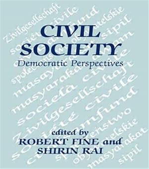 Imagen del vendedor de Civil Society : Democratic Perspectives a la venta por GreatBookPrices