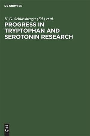 Imagen del vendedor de Progress in Tryptophan and Serotonin Research : Proceedings a la venta por GreatBookPrices