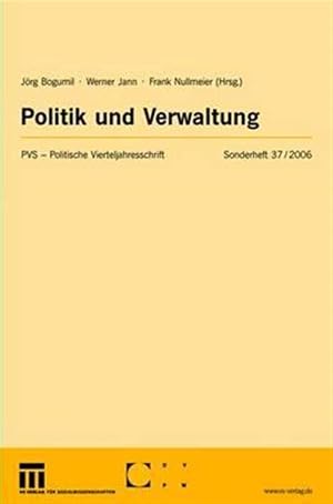 Imagen del vendedor de Politik Und Verwaltung -Language: german a la venta por GreatBookPrices