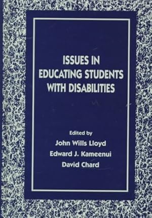 Imagen del vendedor de Issues in Educating Students With Disabilities a la venta por GreatBookPrices