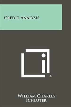 Immagine del venditore per Credit Analysis venduto da GreatBookPrices