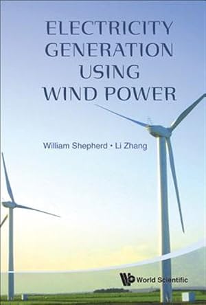 Immagine del venditore per Electricity Generation Using Wind Power venduto da GreatBookPricesUK