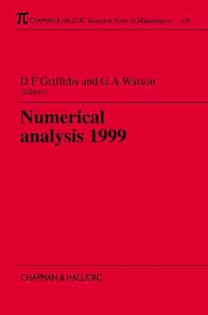 Immagine del venditore per Numerical Analysis 1999 venduto da GreatBookPricesUK