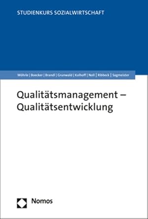 Immagine del venditore per Qualitatsmanagement : Qualitatsentwicklung -Language: german venduto da GreatBookPricesUK