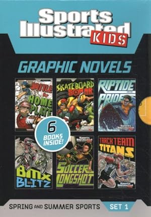 Bild des Verk�ufers f�r Sports Illustrated Kids Graphic Novels Spring and Summer Sports Set : Battle for Home Plate / Bmx Blitz / Riptide Pride / Skateboard Sonar / Soccer Longshot / Track Team Titans zum Verkauf von GreatBookPricesUK