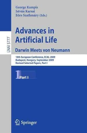 Immagine del venditore per Advances in Artificial Life : 10th European Conference, Ecal 2009, Budapest, Hungary, September 13-16, 2009, Revised Selected Papers, Part I venduto da GreatBookPricesUK