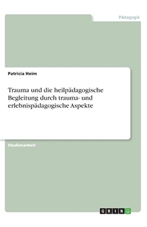 Immagine del venditore per Trauma und die heilp�dagogische Begleitung durch trauma- und erlebnisp�dagogische Aspekte -Language: german venduto da GreatBookPricesUK
