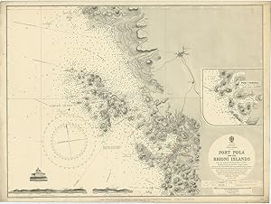 Port Pola and the Brioni Islands. No. 202.