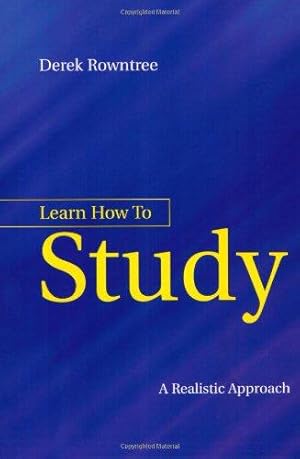 Seller image for Learn How to Study: A Realistic Approach for sale by WeBuyBooks