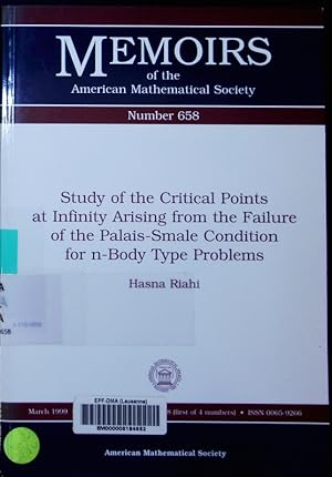 Immagine del venditore per Study of the critical points at infinity arising from the failure of the Palais-Smale condition for n-body type problems Hasna Riahi. Memoirs of the American Mathematical Society 658. venduto da Antiquariat Bookfarm