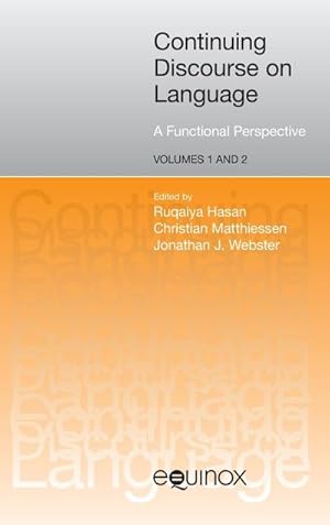 Seller image for Continuing Discourse on Language for sale by AHA-BUCH GmbH