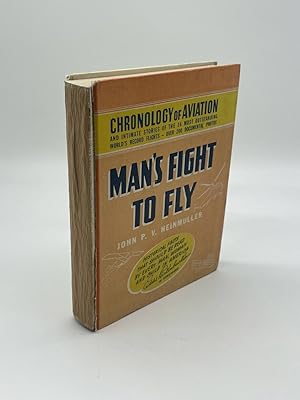 Bild des Verk�ufers f�r Man's Fight to Fly (1945) Famous World-Record Flights and a Chronology of Aviation zum Verkauf von True Oak Books