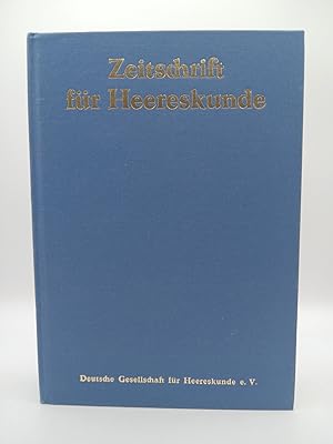 Seller image for Zeitschrift f�r Heereskunde : for sale by butzle