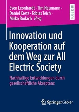 Immagine del venditore per Innovation und Kooperation auf dem Weg zur All Electric Society venduto da BuchWeltWeit Ludwig Meier e.K.