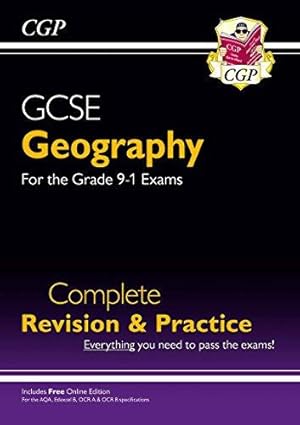 Bild des Verkufers fr GCSE Geography Complete Revision & Practice (with Online Edition): ideal for the 2023 and 2024 exams (CGP GCSE Geography) zum Verkauf von WeBuyBooks