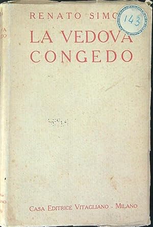 Bild des Verk�ufers f�r La vedova congedo zum Verkauf von Librodifaccia