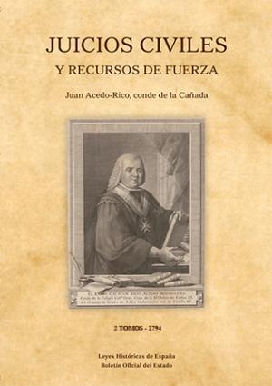 Seller image for JUICIOS CIVILES Y RECURSOS DE FUERZA 1794. 2 TOMOS for sale by Vuestros Libros