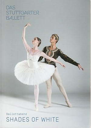 Bild des Verkufers fr Programmheft Ballettabend SHADES OF WHITE 21. Oktober 2018 Opernhaus Spielzeit 2018 / 19 zum Verkauf von Programmhefte24 Schauspiel und Musiktheater der letzten 150 Jahre