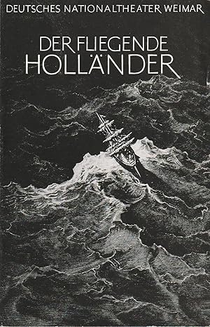Bild des Verkufers fr Programmheft Richard Wagner DER FLIEGENDE HOLLNDER Premiere 19. Dezember 1971 Spielzeit 1971 / 72 Heft 5 zum Verkauf von Programmhefte24 Schauspiel und Musiktheater der letzten 150 Jahre