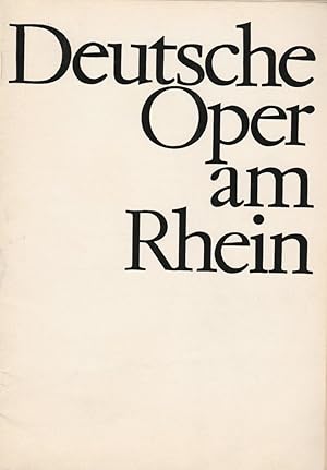 Immagine del venditore per Programmheft Johann Strau DIE FLEDERMAUS Wiederaufnahme 28. Mai 1966 Spielzeit 1965 / 66 Heft VI venduto da Programmhefte24 Schauspiel und Musiktheater der letzten 150 Jahre