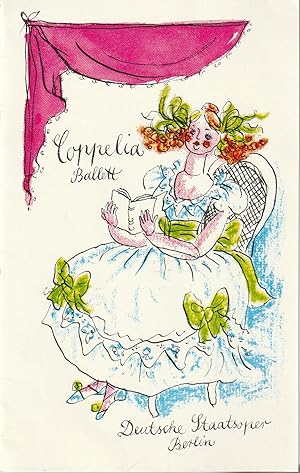 Bild des Verkufers fr Programmheft Leo Delibes COPPELIA Ballett 19. Oktober 1988 zum Verkauf von Programmhefte24 Schauspiel und Musiktheater der letzten 150 Jahre