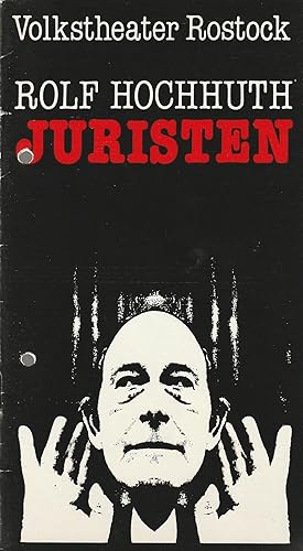 Immagine del venditore per Programmheft Rof Hochhuth JURISTEN Premiere 27. Mrz 1980 Spielzeit 1979 / 1980 venduto da Programmhefte24 Schauspiel und Musiktheater der letzten 150 Jahre