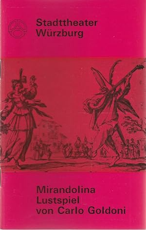 Bild des Verkufers fr Programmheft Carlos Goldoni MIRANDOLINA 13. Januar 1971 Spielzeit 1970 / 71 Heft 9 zum Verkauf von Programmhefte24 Schauspiel und Musiktheater der letzten 150 Jahre