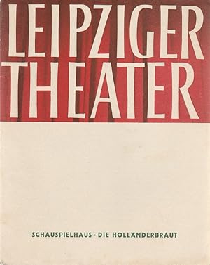 Bild des Verkufers fr Programmheft Erwin Strittmatter DIE HOLLNDERBRAUT Spielzeit 1961 / 62 Heft 17 zum Verkauf von Programmhefte24 Schauspiel und Musiktheater der letzten 150 Jahre