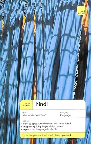 Bild des Verkufers fr Teach Yourself Hindi zum Verkauf von M Godding Books Ltd