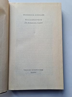 Imagen del vendedor de Wallenstein a la venta por D�mons & Merveilles