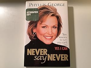 Imagen del vendedor de Never Say Never - Signed a la venta por TLM Books