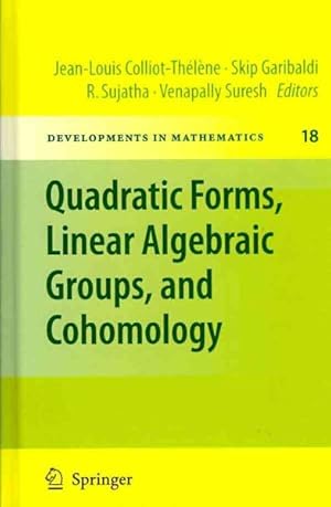 Imagen del vendedor de Quadratic Forms, Linear Algebraic Groups, and Cohomology a la venta por GreatBookPricesUK