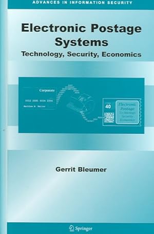 Immagine del venditore per Electronic Postage Systems : Technology, Security, Economics venduto da GreatBookPrices