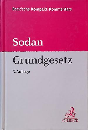 Imagen del vendedor de Grundgesetz. Beck'sche Kompakt-Kommentare a la venta por books4less (Versandantiquariat Petra Gros GmbH & Co. KG)
