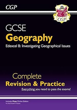 Bild des Verkufers fr GCSE Geography Edexcel B Complete Revision & Practice includes Online Edition: for the 2025 and 2026 exams (CGP Edexcel B GCSE Geography) zum Verkauf von WeBuyBooks