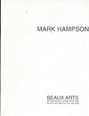 Seller image for Mark Hampson for sale by Literary Cat Books
