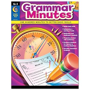 Bild des Verk�ufers f�r Creative Teaching Press Grammar Minutes, Grade 5 zum Verkauf von Zoom Books East