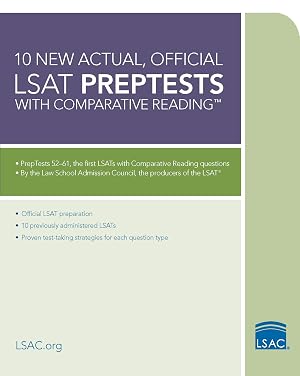 Bild des Verk�ufers f�r 10 New Actual, Official LSAT Preptests with Comparative Reading zum Verkauf von Zoom Books East