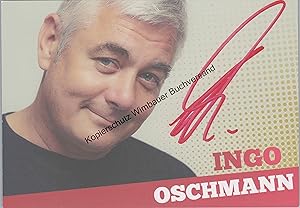 Bild des Verkufers fr Original Autogramm Ingo Oschmann /// Autogramm Autograph signiert signed signee zum Verkauf von Antiquariat im Kaiserviertel | Wimbauer Buchversand