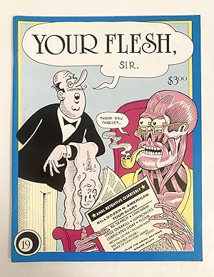 Bild des Verk�ufers f�r Your Flesh #19 Spring/Summer '90 Featuring Surgery, Flour, Mark of Cain, Lubricated Goat, The Lunachicks, etc. zum Verkauf von Long Brothers Fine & Rare Books, ABAA