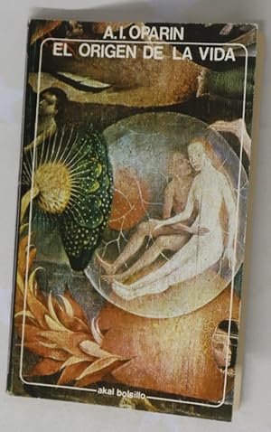 Imagen del vendedor de El origen de la vida a la venta por Librer�a Alonso Quijano