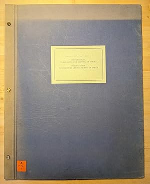 Seller image for Niederschlag, Temperatur und Schw�le in Afrika = Precipitation, temperatur and sultriness in Africa. for sale by Antiquariat Thomas Haker GmbH & Co. KG