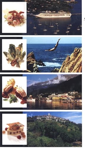 Immagine del venditore per Courses: A Culinary Journey [Sailaway: Caribbean -- Captain's welcome: Canada & New England -- Candlelight: South America -- Chef's: Panama Canal -- French: Europe -- Italian trattoria: Mediterranean -- Alaskan wilderness: Alaska -- Captain's gala: Australia & New Zealand -- Southwestern: Mexico -- Landfall: Far East -- Basic recipes] venduto da Joseph Valles - Books