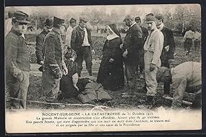 Ansichtskarte Nogent-sur-Seine, Le Catastrophe du 31 Octrobe 1911