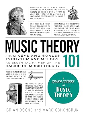 Imagen del vendedor de Music Theory 101: From keys and scales to rhythm and melody, an essential primer on the basics of music theory (Adams 101 Series) a la venta por Goodwill of Greater Milwaukee and Chicago