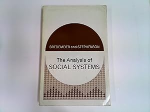 Immagine del venditore per Analysis of Social Systems venduto da ABC Versand e.K.