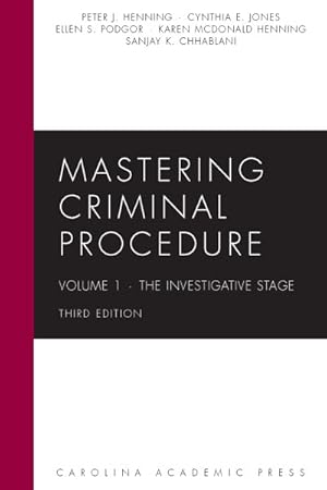 Immagine del venditore per Mastering Criminal Procedure : The Investigative Stage venduto da GreatBookPrices